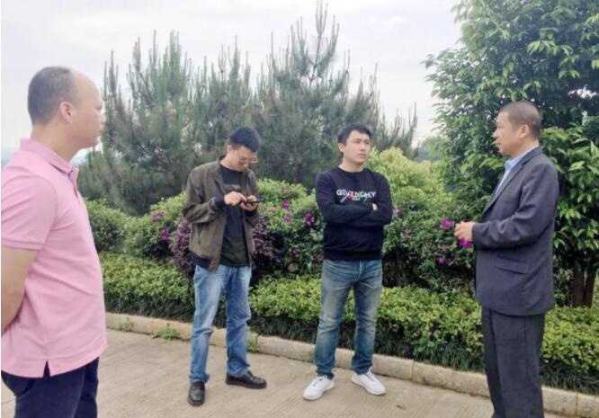 散打哥到華清園公司調(diào)研